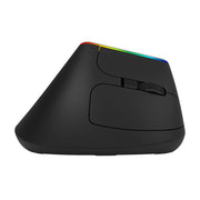 Cumpara acum Mouse vertical fără fir Delux M618C 2.4G 1600DPI RGB (negru) de la Mesterul Minune