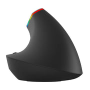 Cumpara acum Mouse vertical fără fir Delux M618C 2.4G 1600DPI RGB (negru) de la Mesterul Minune