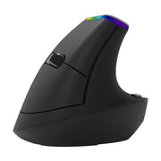 Cumpara acum Mouse vertical fără fir Delux M618C 2.4G 1600DPI RGB (negru) de la Mesterul Minune