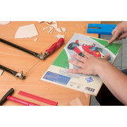 Pebaro 344S, Sablon din lemn, avion, pentru traforaj, dimensiunea A4