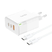 Cumpara acum Încărcător Foneng GAN65 USB-A, 2x USB-C GaN 65W cu cablu USB-C de la Mesterul Minune