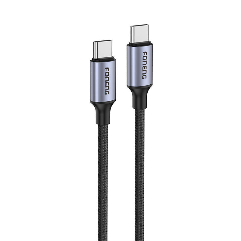 Cumpara acum Cablu USB-C la USB-C Foneng X95 1.2m 60W (gri) de la Mesterul Minune