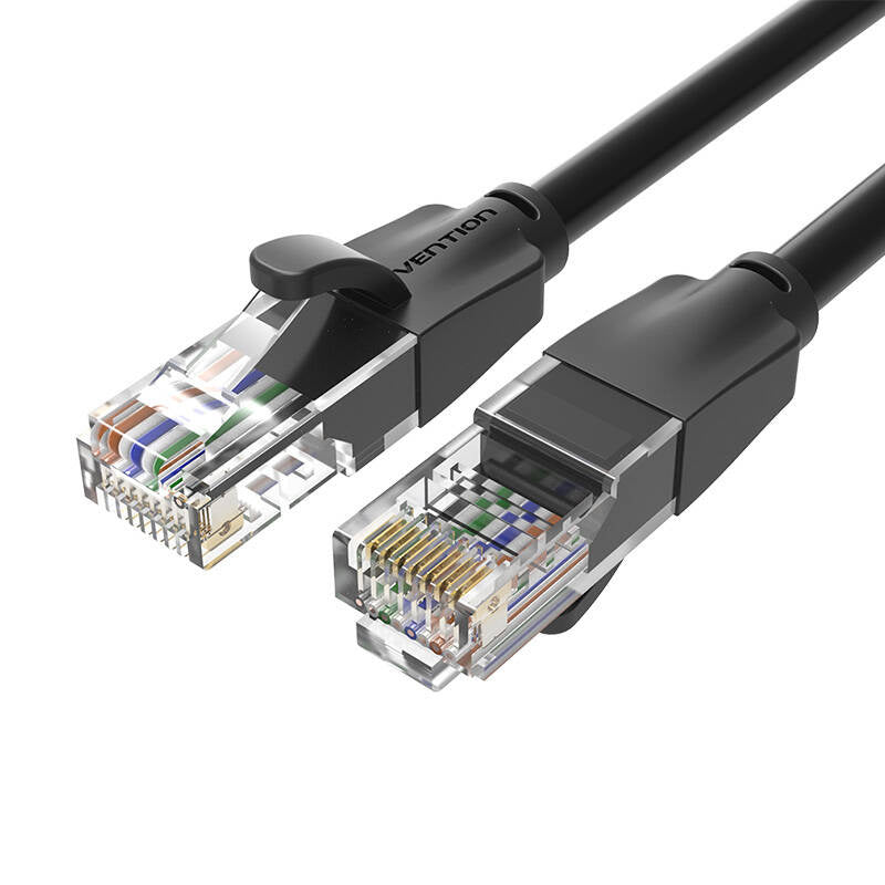 Cumpara acum Cablu de rețea UTP Cat6 Vention IBEBK RJ45 Ethernet 1000Mbps 8m negru de la Mesterul Minune