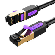 Cumpara acum Cablu de rețea CAT7 SFTP Vention ICDBF RJ45 Ethernet 10Gbps 1m negru de la Mesterul Minune