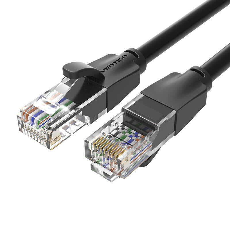 Cumpara acum Cablu de rețea UTP CAT6 Vention IBEBU RJ45 Ethernet 1000Mbps 35m negru de la Mesterul Minune