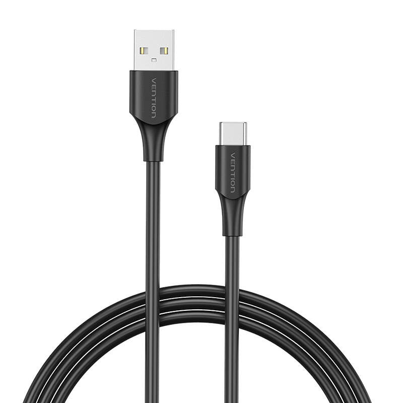Cumpara acum Cablu USB 2.0 la USB-C Vention CTHBD 3A, 0,5 m, negru de la Mesterul Minune