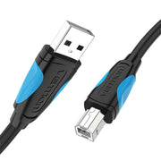 Cumpara acum Cablu pentru imprimantă USB 2.0 A către USB-B Vention VAS-A16-B200 2m negru de la Mesterul Minune