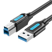 Cumpara acum Cablu de imprimare USB 3.0 A la B Vention COOBI 2A 3m negru PVC de la Mesterul Minune
