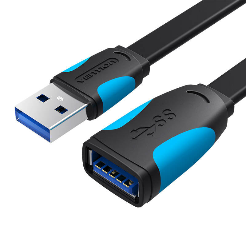 Cumpara acum Cablu plat USB 3.0 Vention VAS-A13-B150 1,5 m negru de la Mesterul Minune