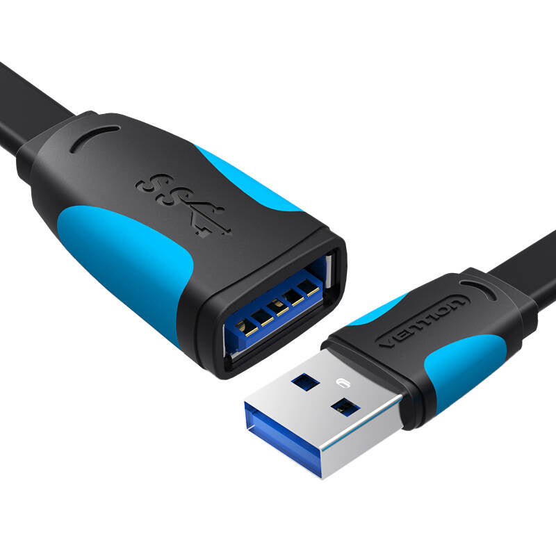 Cumpara acum Cablu plat USB 3.0 Vention VAS-A13-B150 1,5 m negru de la Mesterul Minune