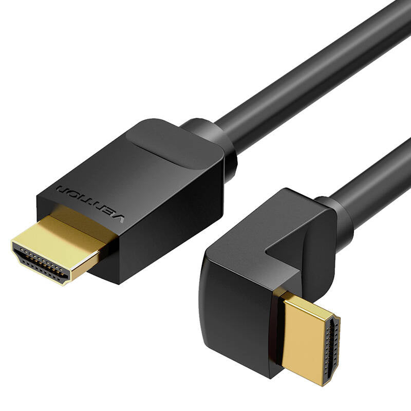 Cumpara acum Cablu HDMI 2.0 Vention AARBH 2m, înclinat la 90°, 4K 60Hz (negru) de la Mesterul Minune