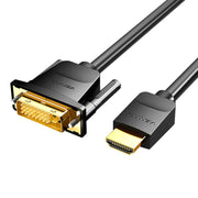 Cumpara acum Cablu HDMI la DVI (24+1) Vention ABFBI 3m, 4K 60Hz/ 1080P 60Hz (negru) de la Mesterul Minune