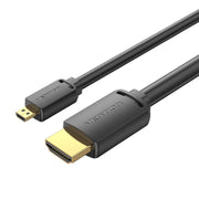 Cumpara acum Cablu HDMI-D Masculin la HDMI-A Masculin Vention AGIBF 1m, 4K 60Hz (negru) de la Mesterul Minune