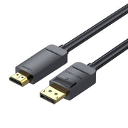Cumpara acum Cablu DisplayPort 1.2 la HDMI 1.4 Vention HAGBH 2m, 4K 30Hz (negru) de la Mesterul Minune