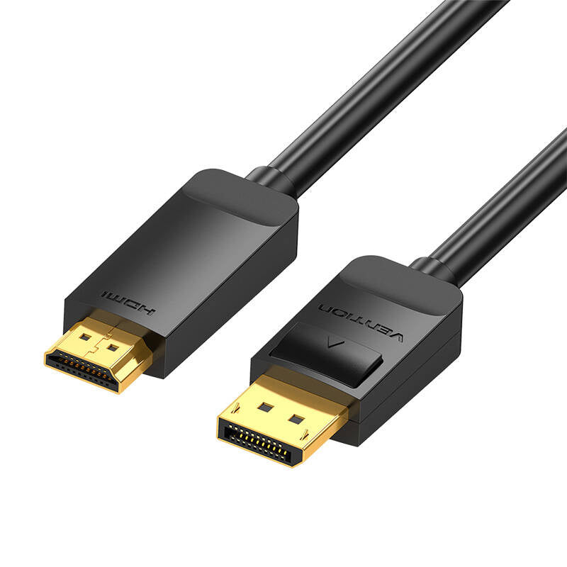Cumpara acum Cablu DisplayPort 1.2 la HDMI 1.4 Vention HAGBI 3m, 4K 30Hz (negru) de la Mesterul Minune