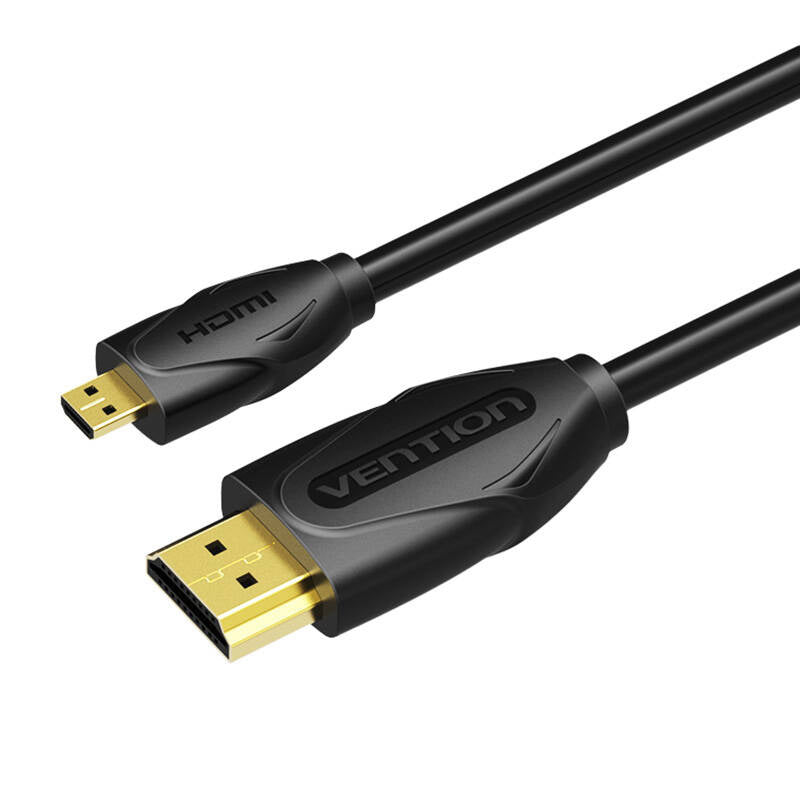 Cumpara acum Cablu micro HDMI la cablu HDMI Vention VAA-D03-B150 1,5m 4K 30Hz (negru) de la Mesterul Minune
