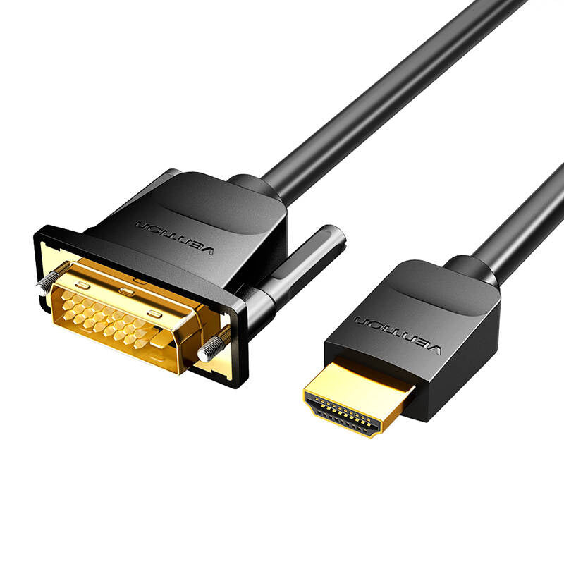 Cumpara acum Cablu HDMI la DVI (24+1) Vention ABFBJ 5m, 4K/ 1080P 60Hz (negru) de la Mesterul Minune