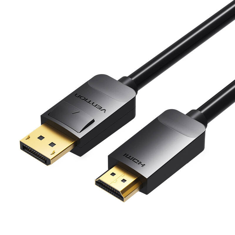 Cumpara acum Cablu DisplayPort 1.2 la HDMI 1.4 de 3 m Vention HADBI 1080P 60Hz (negru) de la Mesterul Minune