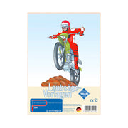 Cumpara acum Sablon din lemn, motocicleta, pentru traforaj, dimensiunea A4, Pebaro de la Mesterul Minune