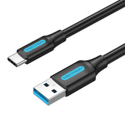 Cumpara acum Cablu USB 3.0 A la USB-C Vention COZBH 3A 3A 2m negru PVC de la Mesterul Minune