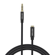 Cumpara acum Cablu audio TRRS de 3,5 mm mascul la 3,5 mm femelă Vention BHCBJ 5m negru de la Mesterul Minune