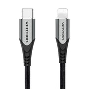 Cumpara acum Cablu USB-C 2.0 la cablu Lightning Vention TACHH 2m MFi Gray de la Mesterul Minune