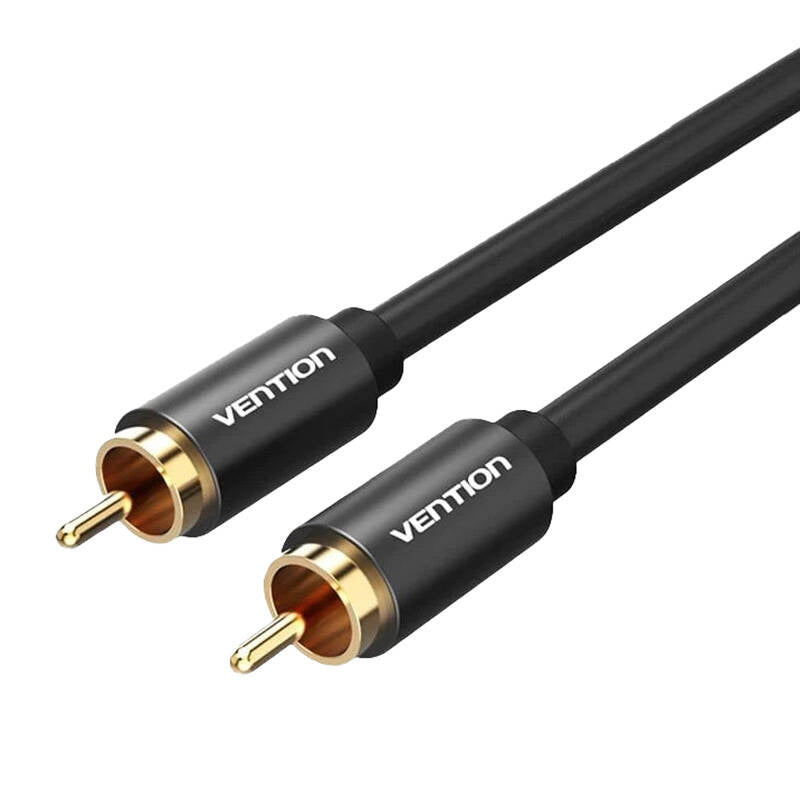Cumpara acum Cablu audio RCA Vention VAB-R09-B100 1m negru metalic de la Mesterul Minune