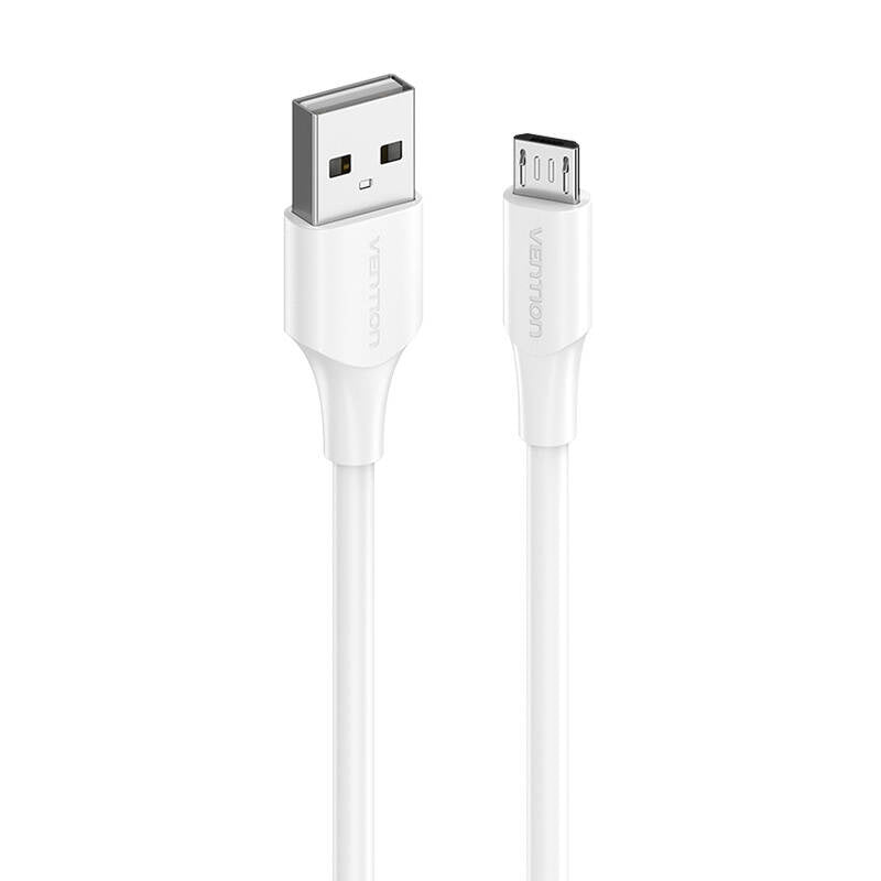 Cumpara acum Cablu USB 2.0 la Micro USB Vention CTIWF 2A 1m (alb) de la Mesterul Minune