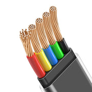 Cumpara acum Cablu USB-C la USB-C Mcdodo CA-3423 90 grade 1.8m cu LED (negru) de la Mesterul Minune