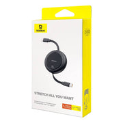 Cumpara acum USB-C la USB-C Baseus Free2Draw cablu, PD, 100W, 1m (negru) de la Mesterul Minune