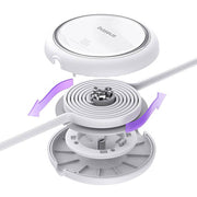 Cumpara acum Cablu USB-C la USB-C Baseus Free2Draw, PD, 100W, 1m (alb) de la Mesterul Minune