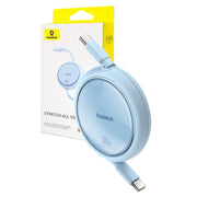 Cumpara acum USB-C la USB-C Baseus Free2Draw cablu, PD, 100W, 1m (albastru) de la Mesterul Minune