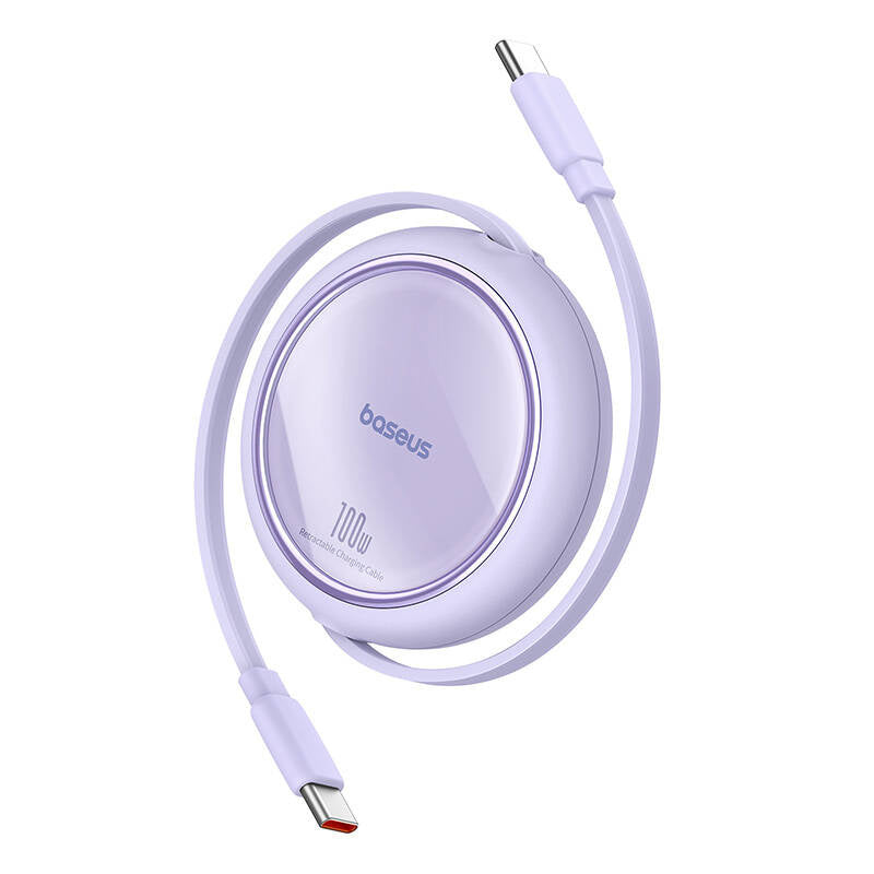 Cumpara acum USB-C la USB-C Baseus Free2Draw cablu, PD, 100W, 1m (violet) de la Mesterul Minune