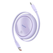 Cumpara acum USB-C la USB-C Baseus Free2Draw cablu, PD, 100W, 1m (violet) de la Mesterul Minune