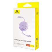 Cumpara acum USB-C la USB-C Baseus Free2Draw cablu, PD, 100W, 1m (violet) de la Mesterul Minune