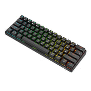 Cumpara acum Tastatura mecanică Royal Kludge RK61 RGB, comutator maro (negru) de la Mesterul Minune
