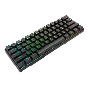 Cumpara acum Tastatura mecanică Royal Kludge RK61 RGB, comutator maro (negru) de la Mesterul Minune