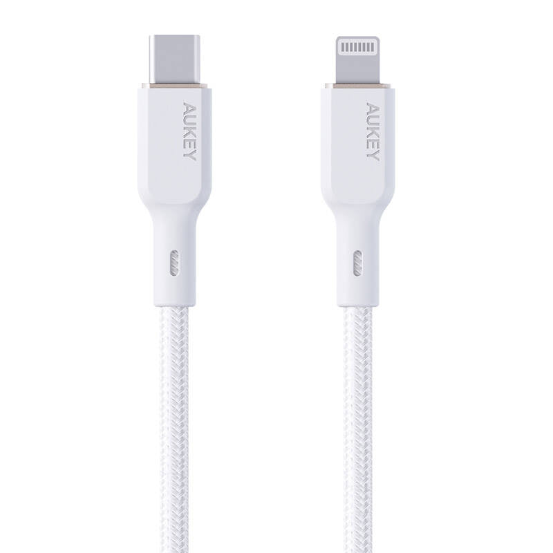 Cumpara acum Aukey CB-NCL2 Cablu USB-C către Lightning 1,8 m (alb) de la Mesterul Minune