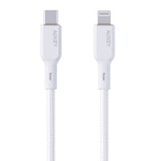 Cumpara acum Aukey CB-NCL2 Cablu USB-C către Lightning 1,8 m (alb) de la Mesterul Minune