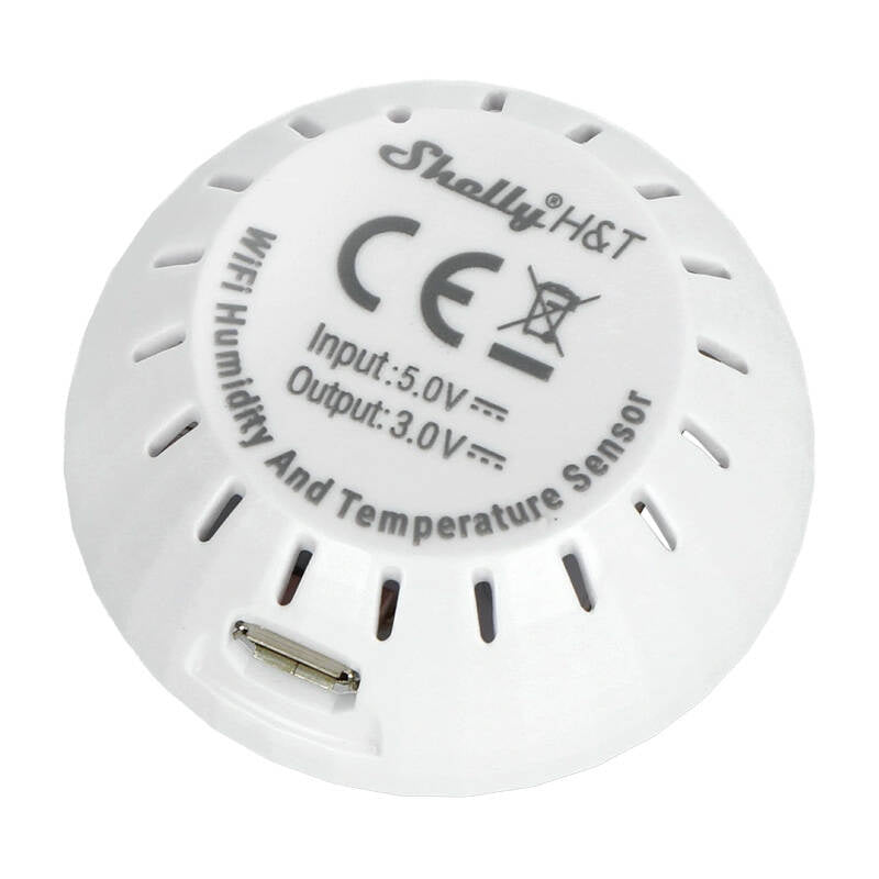 Cumpara acum Adaptor USB pentru senzorul de temperatură Shelly H&T (alb) de la Mesterul Minune