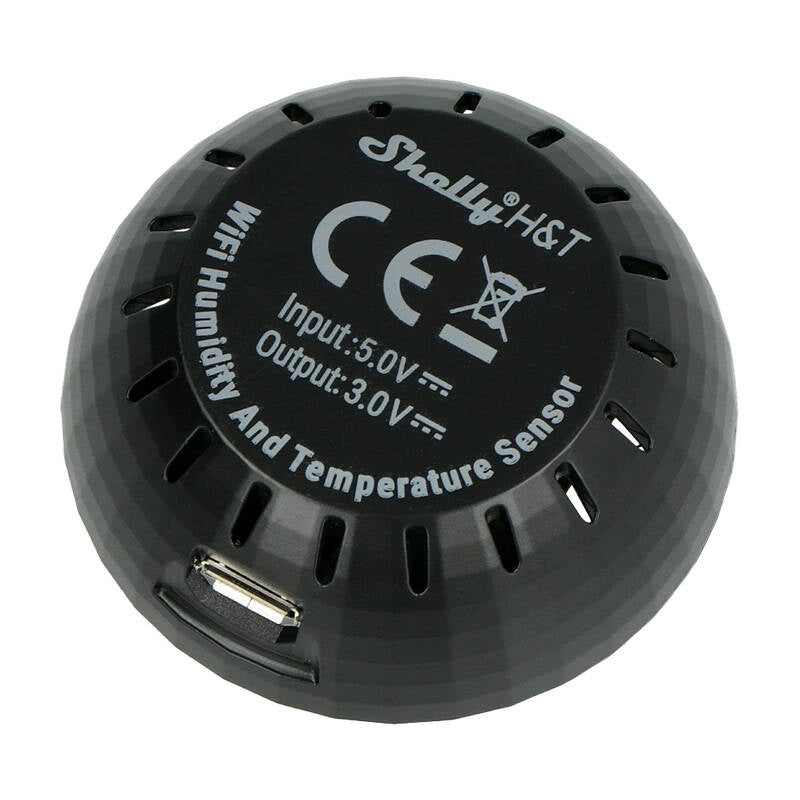 Cumpara acum Adaptor USB pentru senzorul de temperatură Shelly H&T (negru) de la Mesterul Minune