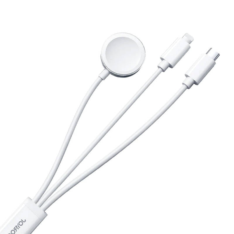 Cumpara acum Apple Watch Magnetic Charger Joyroom S-IW008 Lightning + USB-C 5V 1.2m (White) de la Mesterul Minune