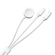 Cumpara acum Apple Watch Magnetic Charger Joyroom S-IW008 Lightning + USB-C 5V 1.2m (White) de la Mesterul Minune