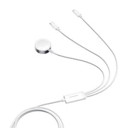 Cumpara acum Apple Watch Magnetic Charger Joyroom S-IW008 Lightning + USB-C 5V 1.2m (White) de la Mesterul Minune