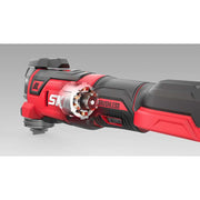 SKIL 3650 CA, Unealta multifunctionala (Multi-Tasker) Brushless MF1E3650CA, 11000-16000 rpm, doar corpul,  + accesorii