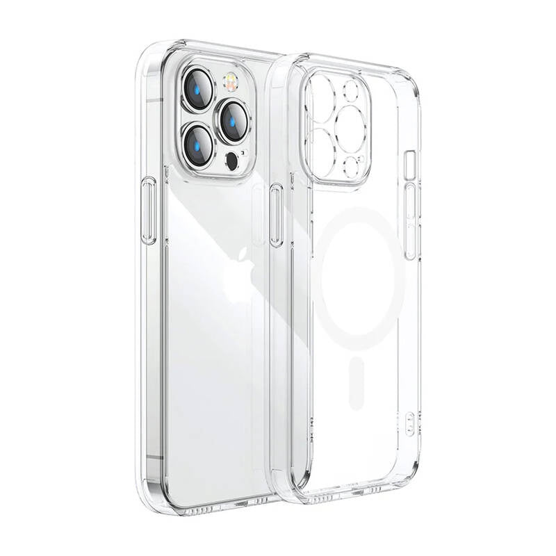 Cumpara acum Carcasă magnetică de protecție Joyroom pentru iPhone 15 Pro Max (transparent) de la Mesterul Minune