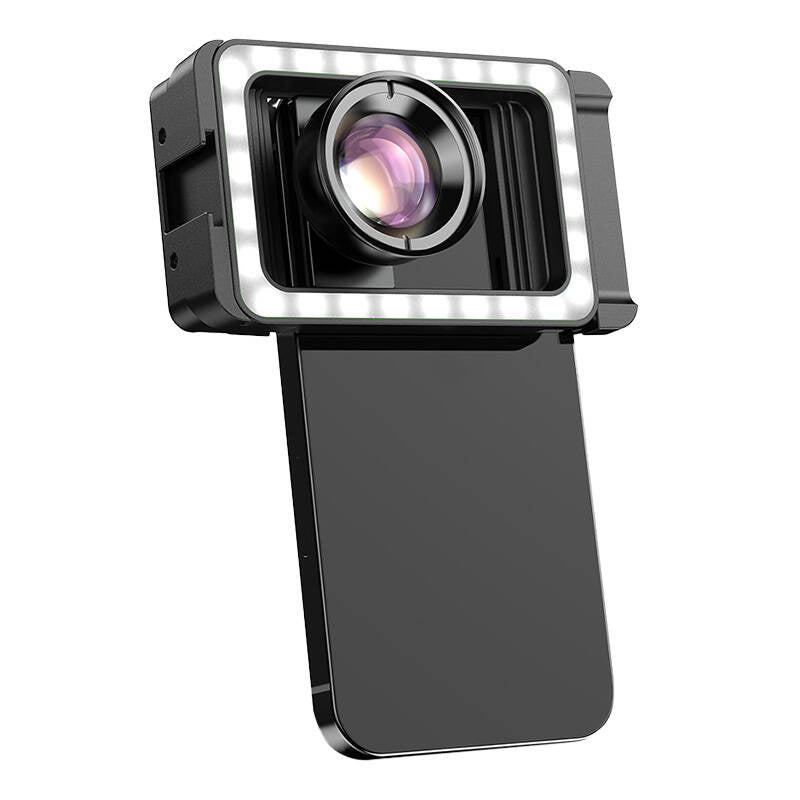 Cumpara acum Obiectiv mobil APEXEL APL-HB100FL23 100mm macro cu LED (negru) de la Mesterul Minune