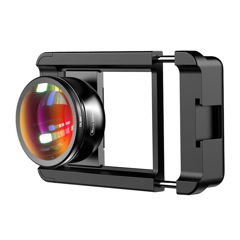 Cumpara acum Obiectiv mobil APEXEL APL-HB100CPL100mm macro cu CPL (negru) de la Mesterul Minune