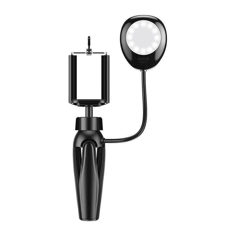 Cumpara acum Suport pentru telefon/tripod APEXEL APL-JJ21FL cu lumină LED (negru) de la Mesterul Minune