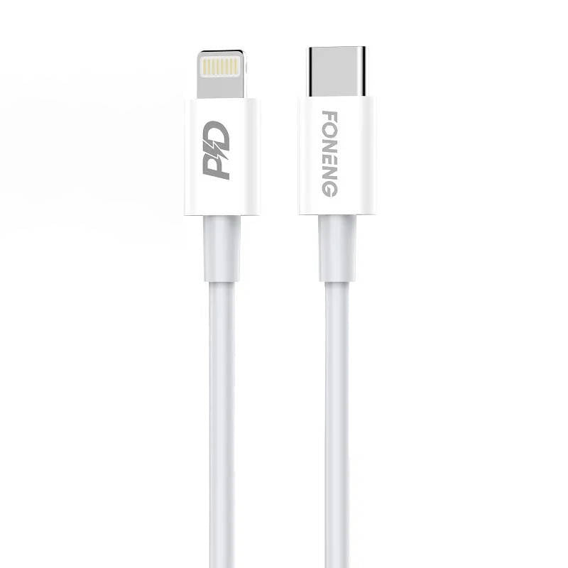 Cumpara acum Cablu USB-C do Lightning Foneng X31, 20W 1m (biały) de la Mesterul Minune